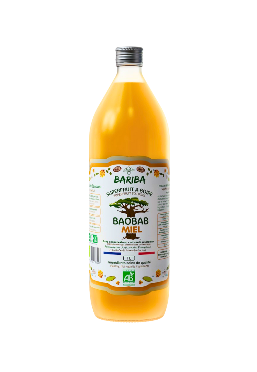 BARIBA JUS DE FRUITS BIO NATUREL BAOBAB NATURETURE - 100 cl