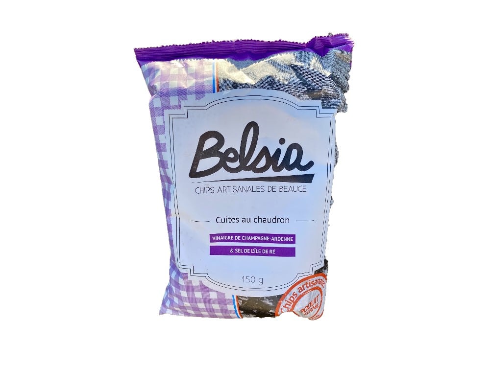 Belsia Chips au Vinaigre de Champagne-Ardenne - 150 g