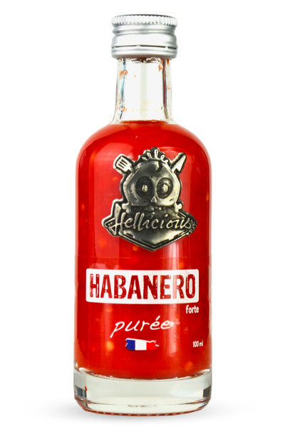 PUREE DE PIMENT HABANERO HELLICIOUS SAUCE PIQUANTE - 100ML
