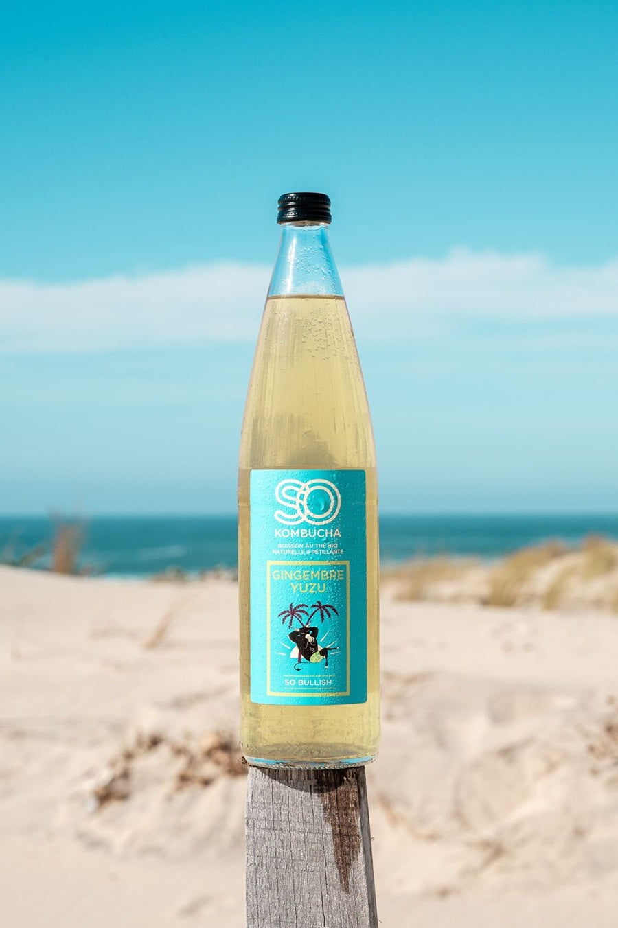 So kombucha Gingembre yuzu - 75 cl